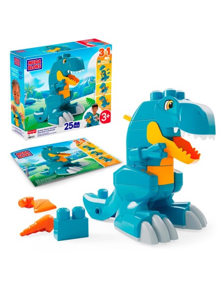 Dinosaurio Mordedor JMK85 MEGA BLOKS