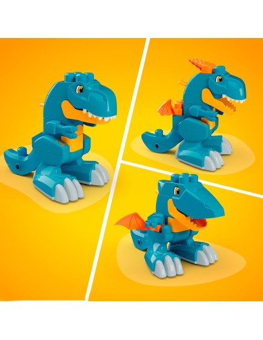 Dinosaurio Mordedor JMK85 MEGA BLOKS
