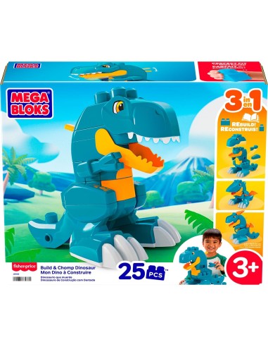 Dinosaurio Mordedor JMK85 MEGA BLOKS