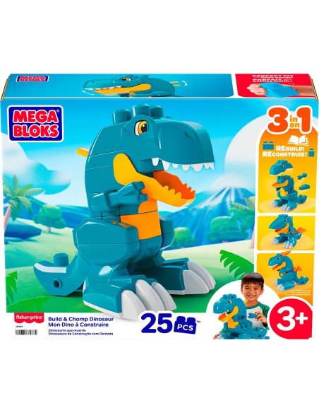 Dinosaurio Mordedor JMK85 MEGA BLOKS
