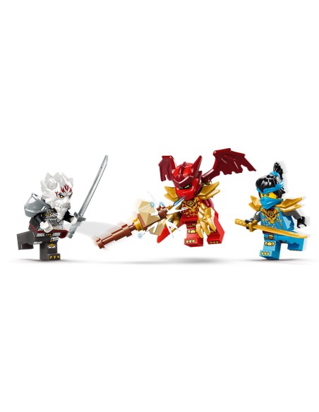 Zilvar y Bestia Dragón Grimtak 71863 LEGO