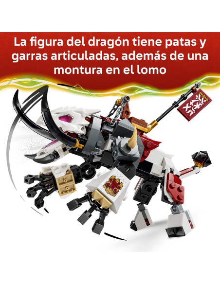 Zilvar y Bestia Dragón Grimtak 71863 LEGO