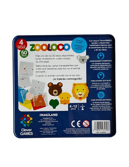 Juego Zooloco FUN009 IMAGILAND