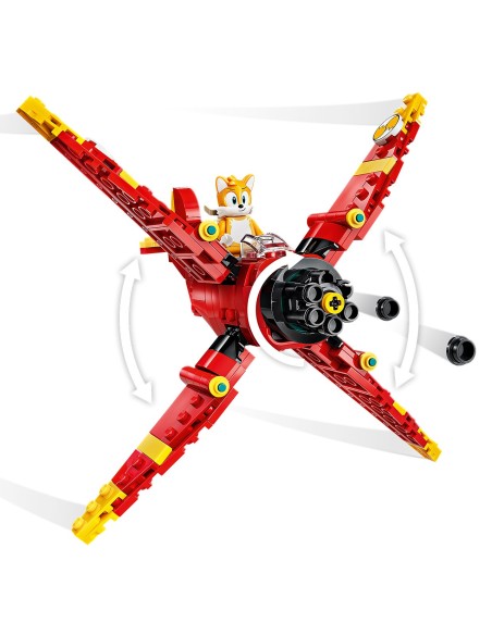 Tornado-1 de Tails 77119 SONIC LEGO