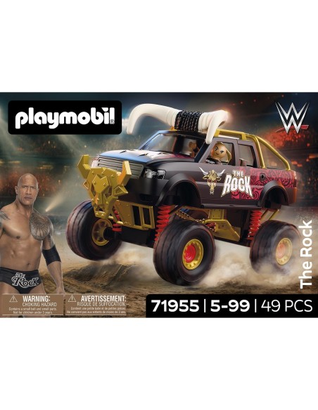 Monster Truck The Rock 71955 WWE PLAYMOBIL