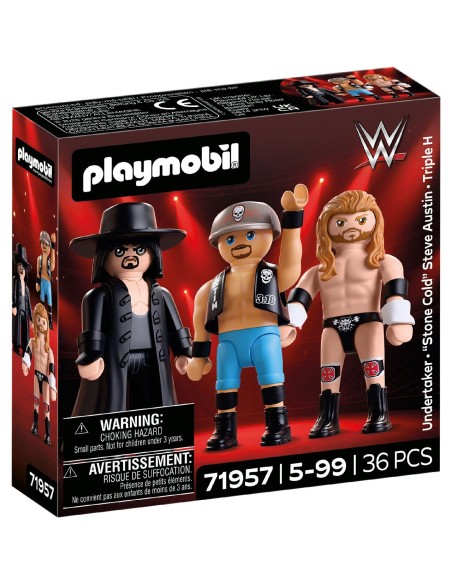 Multipack Attitude Era 71957 WWE PLAYMOBIL