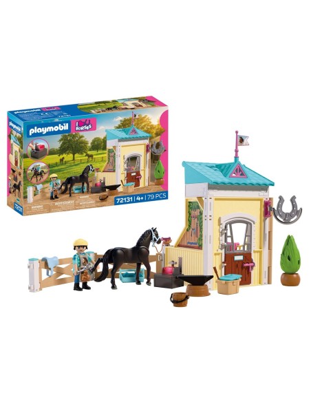 Pequeño Establo con Herrador 72131 PLAYMOBIL