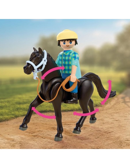 Pequeño Establo con Herrador 72131 PLAYMOBIL