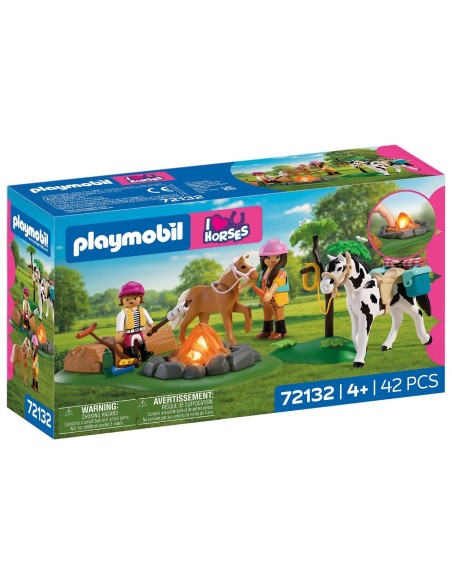 Excursión a Caballo con Hoguera 72132 PLAYMOBIL