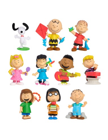 Set 10 figuras Peanuts Snoopy 45181 SNOOPY JUST PLAY
