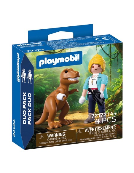 T-Rex con Investigadora 72172 PLAYMOBIL