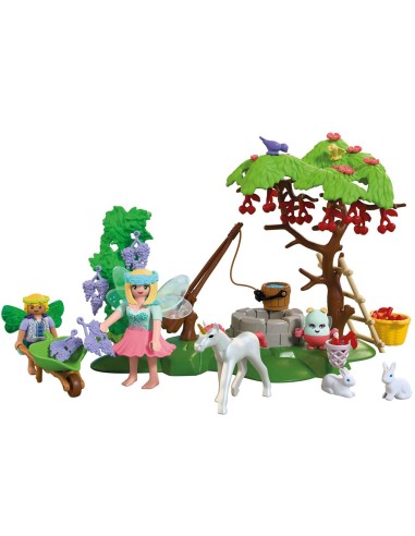Jardín de las hadas con cachorro de unicornio 72215 PLAYMOBIL
