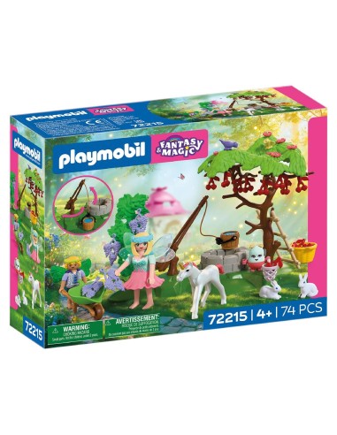 Jardín de las hadas con cachorro de unicornio 72215 PLAYMOBIL