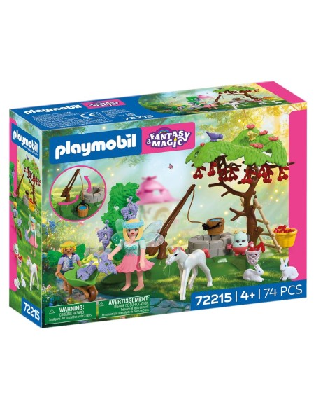 Jardín de las hadas con cachorro de unicornio 72215 PLAYMOBIL