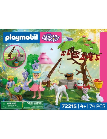 Jardín de las hadas con cachorro de unicornio 72215 PLAYMOBIL