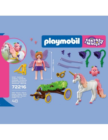 Carruaje con Unicornio 72216 PLAYMOBIL