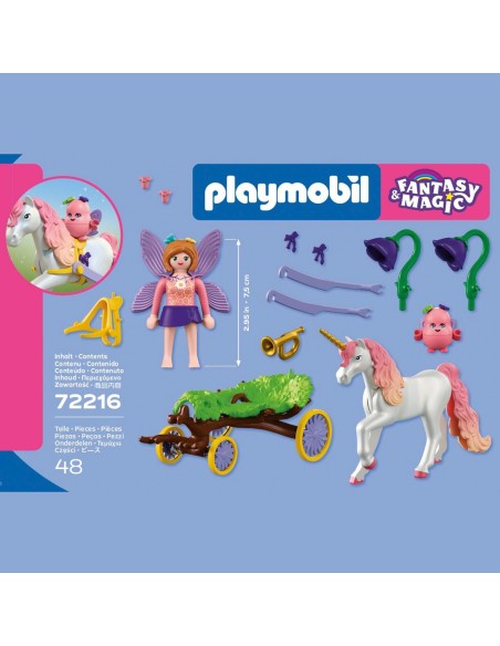 Carruaje con Unicornio 72216 PLAYMOBIL