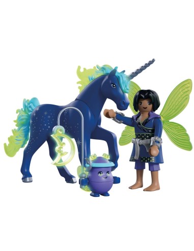 Unicornio Luz de Luna con Hada 72217 PLAYMOBIL