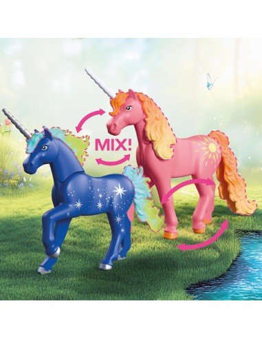 Unicornio Luz de Luna con Hada 72217 PLAYMOBIL