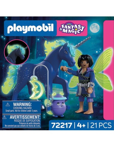 Unicornio Luz de Luna con Hada 72217 PLAYMOBIL