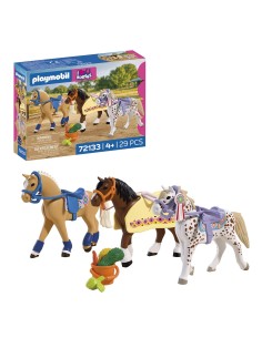 Tres Caballos de Colección 72133 PLAYMOBIL