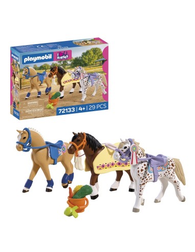 Tres Caballos de Colección 72133 PLAYMOBIL