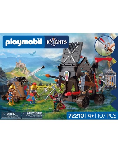 Torre de asalto de los Caballeros Dragón 72210 PLAYMOBIL