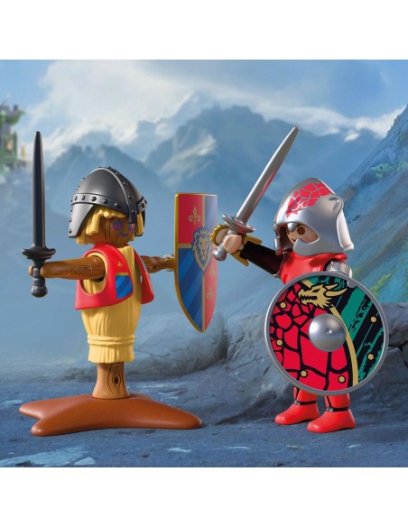 Entrenamiento de combate de los Caballeros Dragón 72213 PLAYMOBIL