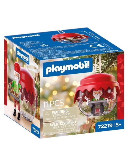 Bola Navideña: Panadero 72219 PLAYMOBIL