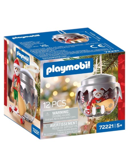 Bola Navideña: Skater 72221 PLAYMOBIL