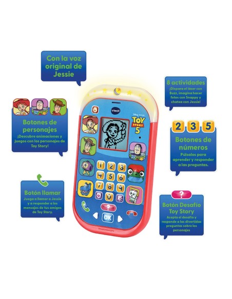 Teléfono Educativo Toy Story 5 80-593522 TOY STORY V-TECH