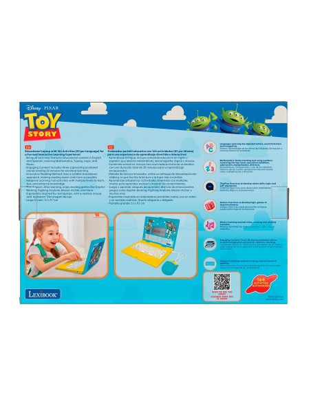 Portátil Educativo Bilingüe Toy Story JC601TSi2 TOY STORY LEXIBOOK