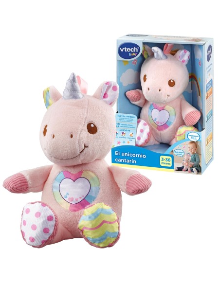 Peluche Unicornio Cantarín 80-528122 V-TECH