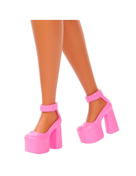 Muñeca Barbie Deluxe Falda rosa JJN74 BARBIE