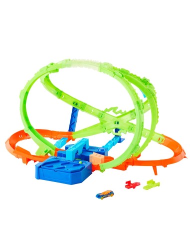 Pista Stunt Traks Salto Cruzado JMG48 HOT WHEELS MATTEL