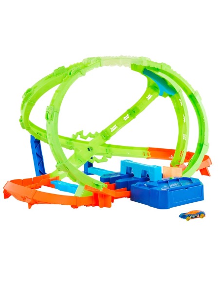Pista Stunt Traks Salto Cruzado JMG48 HOT WHEELS MATTEL