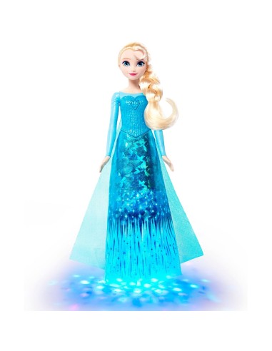 Muñeca Elsa Canta con Luz JNB96 FROZEN MATTEL