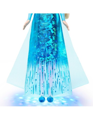 Muñeca Elsa Canta con Luz JNB96 FROZEN MATTEL