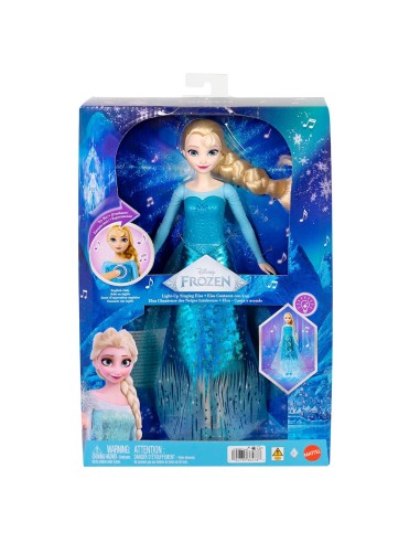Muñeca Elsa Canta con Luz JNB96 FROZEN MATTEL
