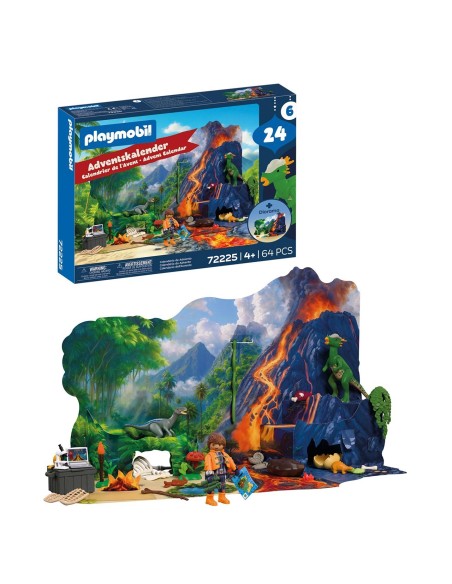 Calendario de Adviento: Expedición en busca de Dinosaurios 72225 PLAYMOBIL