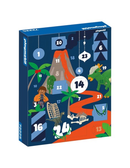 Calendario de Adviento: Expedición en busca de Dinosaurios 72225 PLAYMOBIL
