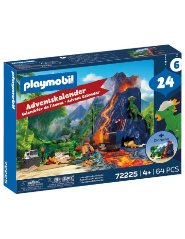 Calendario de Adviento: Expedición en busca de Dinosaurios 72225 PLAYMOBIL
