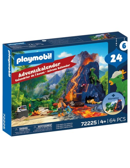 Calendario de Adviento: Expedición en busca de Dinosaurios 72225 PLAYMOBIL
