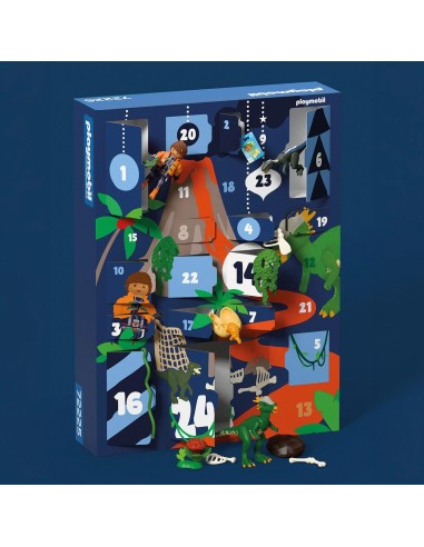Calendario de Adviento: Expedición en busca de Dinosaurios 72225 PLAYMOBIL