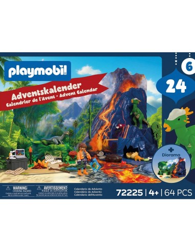 Calendario de Adviento: Expedición en busca de Dinosaurios 72225 PLAYMOBIL