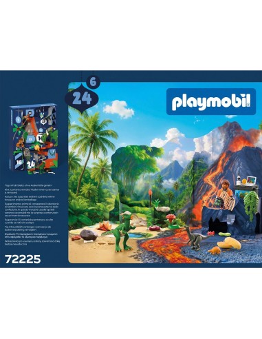 Calendario de Adviento: Expedición en busca de Dinosaurios 72225 PLAYMOBIL