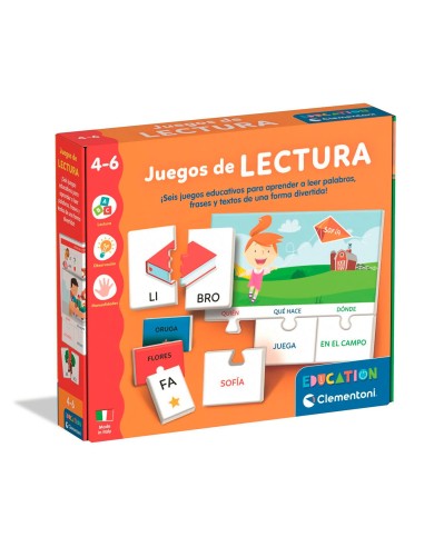 Juegos de Lectura 55598 CLEMENTONI
