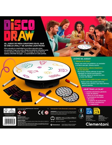 Disco Draw 55703 CLEMENTONI