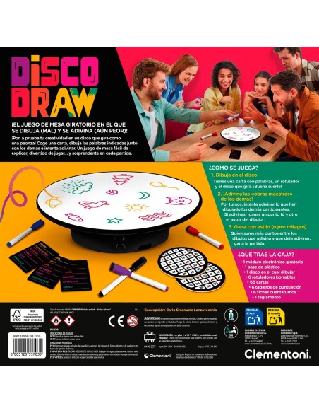 Disco Draw 55703 CLEMENTONI