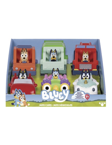 Mini Racers surtidos 19298 BLUEY MOOSE
